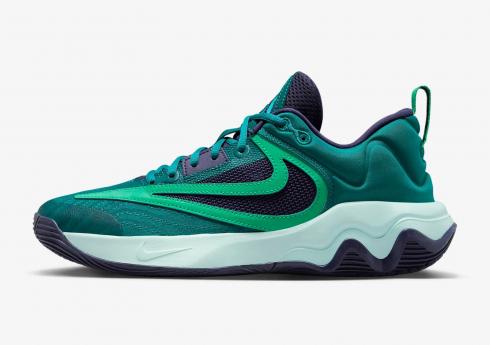 Nike Giannis Immortality 3 Geode Teal Purple DZ7533-301, 신발, 운동화를