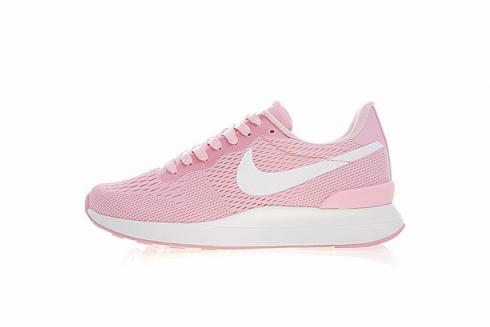 Nike Internationalist LT17 สีชมพูอ่อนสีขาว 872087-610