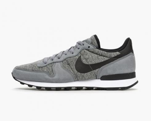 Nike Internationalist TP Tech Fleece Cool Grey Black White 749655-002
