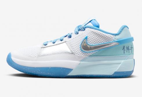 Nike Ja 1 GS All-Star Glacier Blue Metálico Prata Branco University Blue FJ1266-400