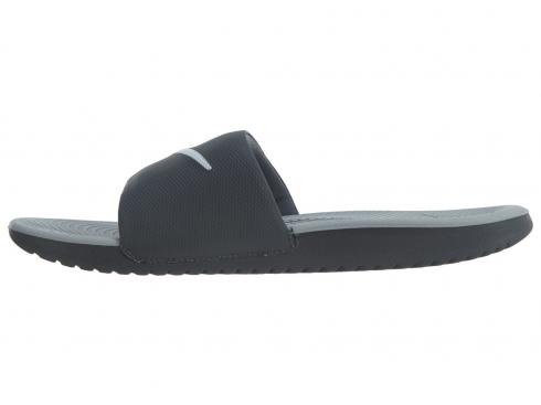 Nike Kawa Slide Dark Grey White Sandal Mens Shoes 832646-001