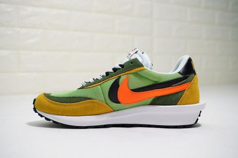 Nike LDV Waffle Sacai Green Yellow Orange Black Multicolor AR8001-003