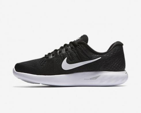 Nike LunarGlide 8 Black Anthracite White Womens Running Shoes 843726-001