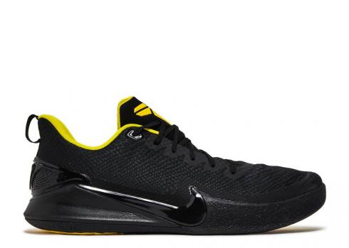 Nike Mamba Focus Black Optimum Желтый Антрацит AJ5899-001