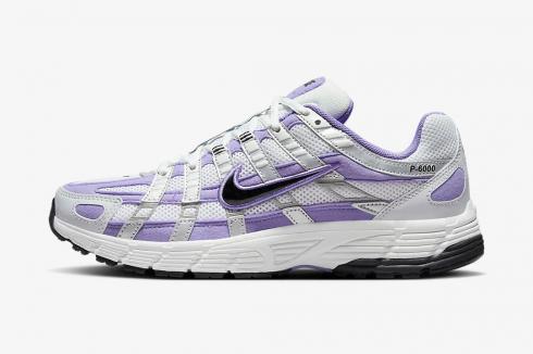 Nike P-6000 Space Purple Branco Metálico Prata Preto FJ4745-500