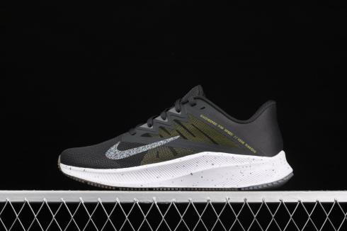 Nike Quest 3 Premium Hvid Sort Gul Sko CV0150-015