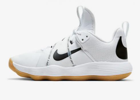 Nike React Hyperset White Black Gum Light Brown CI2955-100