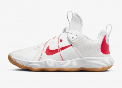 Nike React Hyperset White Gum Light Brown University Red CI2955-160