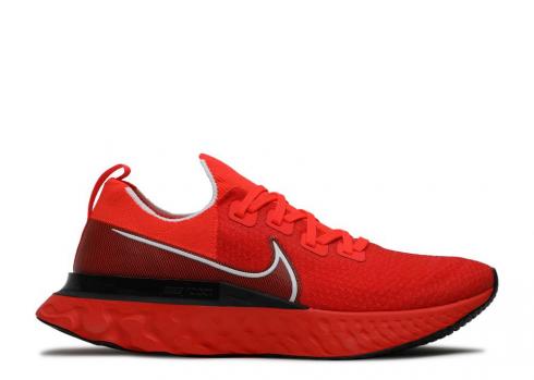 Nike React Infinity Run Bright Crimson Preto Branco Infravermelho CD4371-600