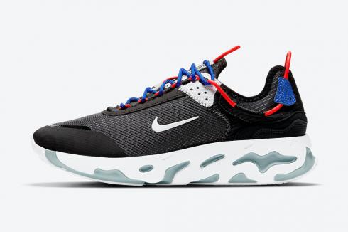 Nike React Live Anthracite White Black Red Blue Shoes CV1772-001