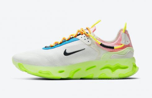 Nike React Live Marathon Barely Volt Grain Black Shoes CV1772-100