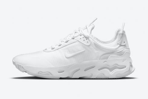 Nike React Live Triple White รองเท้าวิ่งผู้ใหญ่ CV1772-101