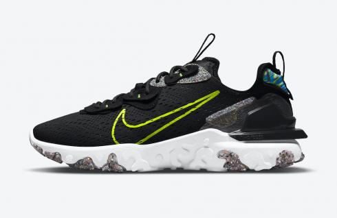 Nike React Vision Negro Volt Azul Blanco DM9099-001