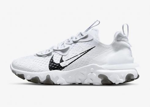 Nike React Vision 雙 Swoosh 白黑 DV3453-100