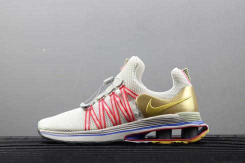 Nike Shox Gravity Vast Grey Metallic Gold AQ8553-009