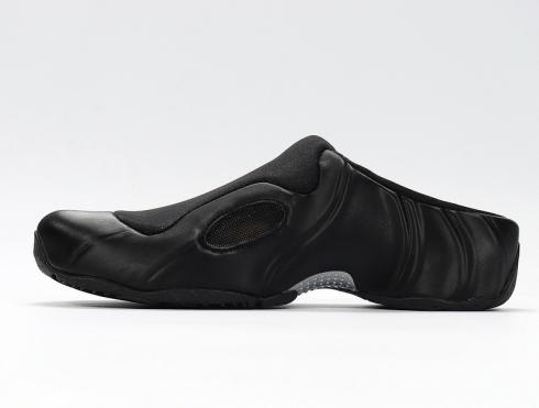 Nike Solo 男款拖鞋黑色金屬銀色休閒鞋 644585-001