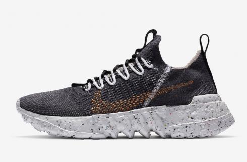 Nike Space Hippie 01 Black Wheat White Running Shoes CZ6148-002