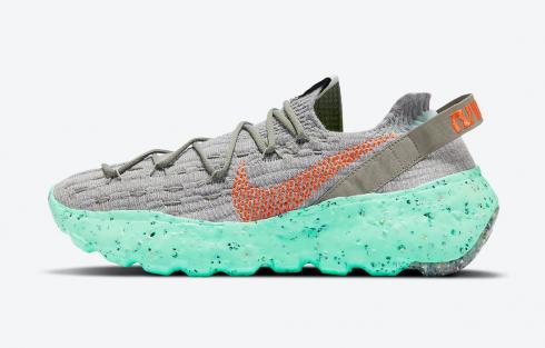 Nike Space Hippie 04 Vert Glow Gris Orange CZ6398-020