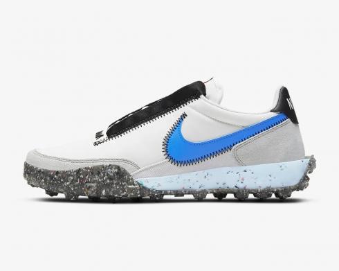 Nike Sportswear Waffle Racer Crater Summit White Photon Dust Black Photo Blue CT1983-100