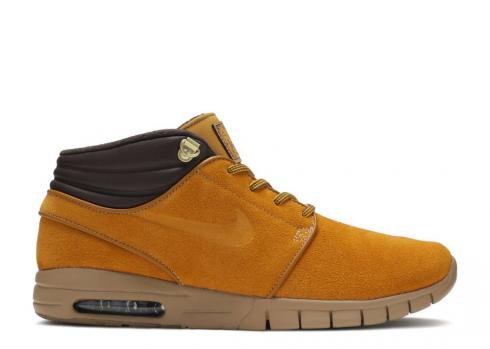 Nike Stefan Janoski Max Mid Premium Sb Bronze Light Gum Brown AV3610-779