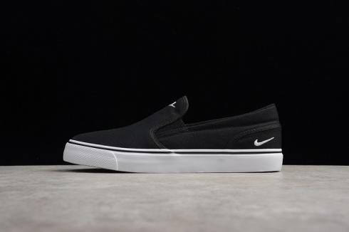 Nike Toki Slip Txt Black White Mens Size Shoes 724762-011