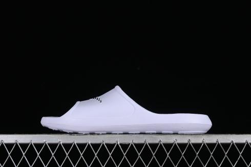 Nike Victori One Shower Slide White Black CZ5478-100