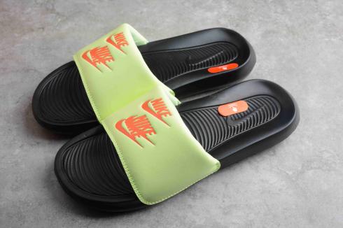 Nike Victori One Slide Print Fluorescencyjny Zielony Czarny CN9559-300