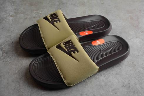 Nike Victori One Slide Print 橄欖綠黑 CN9687-701