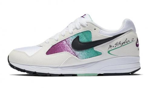 Nike Womens Air Skylon 2 Clear Emerald White Black AO4540-100