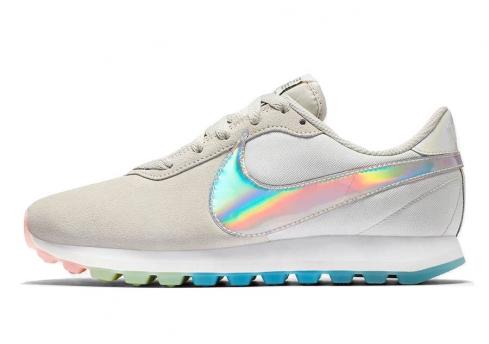 Nike Womens Pre Love Ox Rainbow Summit สีขาว AO3166-100