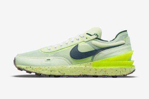 Nike Waffle One Crater Lime Ice Volt White Armory Navy DC2650-300