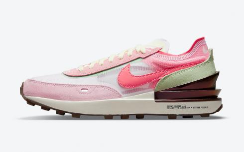 Nike Waffle One Rawdacious Blanco Rosa Sal DM5452-161