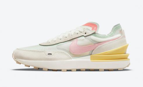 Nike Waffle One Spring Pastels Seafoam Sea Glass Pink Glaze DM9466-001