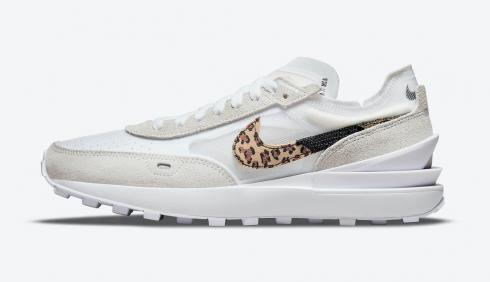 Nike Waffle One Weiß Leopard Mehrfarbig DJ9776-100