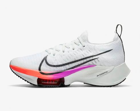 Nike Womens Air Zoom Tempo NEXT Flyknit White Hyper Violet CI9924-100