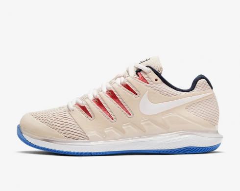 Nike Womens Court Air Zoom Vapor X Sunblush Light Orewood Brown White AA8027-110