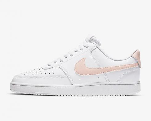 Nike Womens Court Vision Low White Washed Coral CD5434-105
