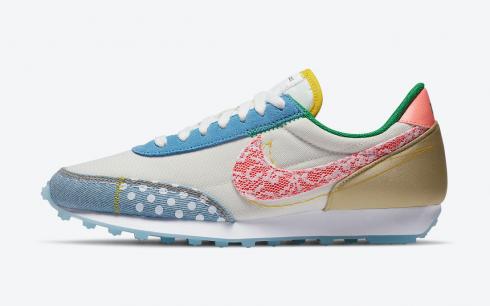 Nike Womens Daybreak Bright Crimson Team Gold Speed Yellow CZ8681-167