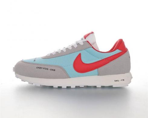 Nike Womens Daybreak Grey Blue White University Red Running Shoes CJ8699-460