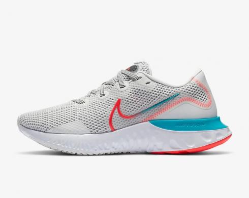 Nike Womens Renew Run Oracle Aqua Crimson Summit White Black CK6360-101