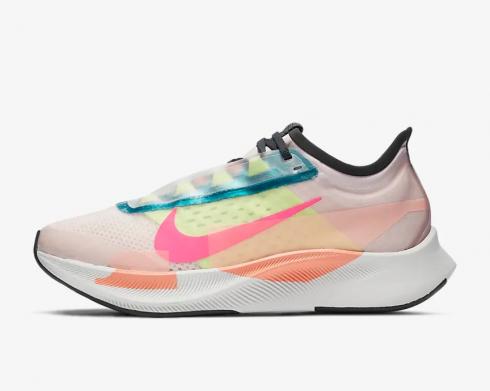 Nike Womens Zoom Fly 3 Premium Barely Rose Pink Blast CJ0404-600