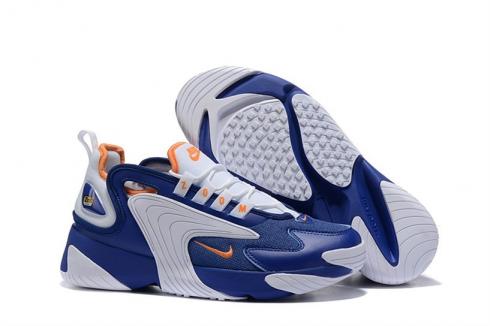 nike hyperdunk navy and white sneakers shoes - Nike Zoom 2000 Blue White Orange AO0269 - 400 - MultiscaleconsultingShops
