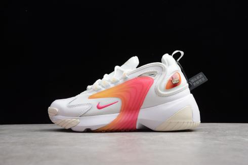 Nike Zoom 2K Bayan Beyaz Rush Pembe AO0354-1023,ayakkabı,spor ayakkabı