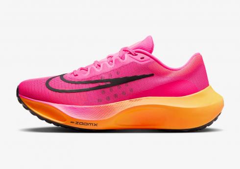 Nike Zoom Fly 5 Hyper Pink Laser สีส้มสีดำ DM8968-600
