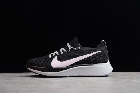 Nike Zoom Fly Flyknit Noir Smokey Mauve Blanc AH8803-002