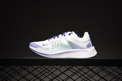 Nike Zoom Fly SP White University Indigo Burst Summit White AJ8229-101
