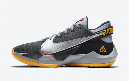 Nike Zoom Freak 2 EP Taxi Noir Métallisé Argent Gris CK5825-006