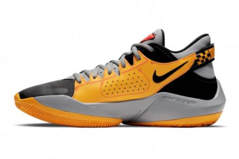 Nike Zoom Freak 2 Particle Grey Bright Crimson Metallic Silver CK5424-006