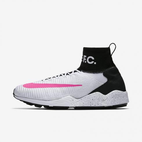 Nike Zoom Mercurial Flyknit IX FC Black White Pink 852616-100