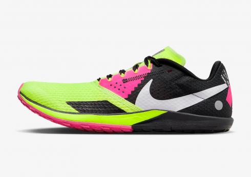 Nike Zoom Rival Waffle 6 Volt Black Hyper Pink White DX7998-700